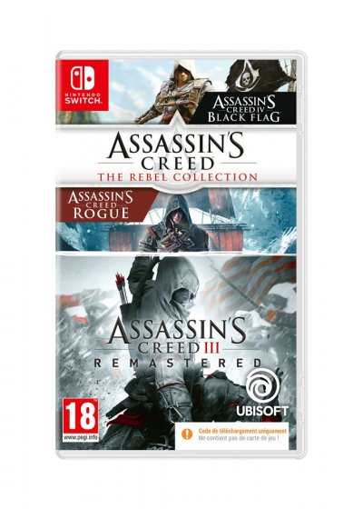 UBISOFT Compil Assassin's Creed Rebel + Ac3 Lib Remastered (ciab) SWITCH
