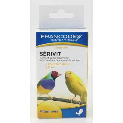 FRANCODEX Compl&eacute;ment alimentaire oiseaux S&eacute;rivit 15ml
