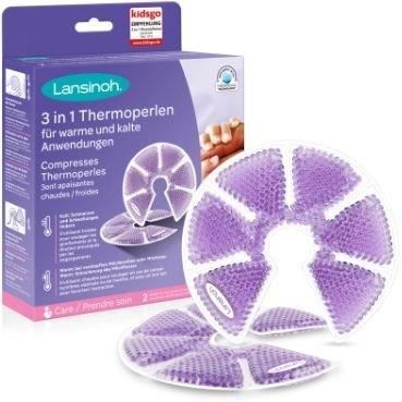 LANSINOH Compresses apaisantes 3en1 Therapearl  blanc