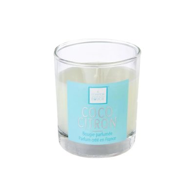 PARIS PRIX Comptoir de la Bougie - Bougie Parfum&eacute;e Comptoir 190g Coco Citron