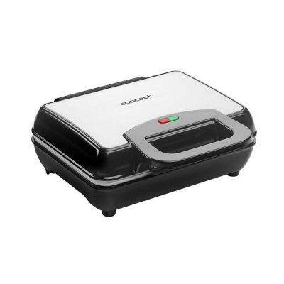 CONCEPT  &eacute;lectrom&eacute;nager - VF3040 - Gaufrier, 1000 W, Noir