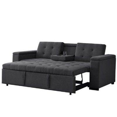 CONCEPT USINE  Noho canap&eacute; convertible gris fonc&eacute;