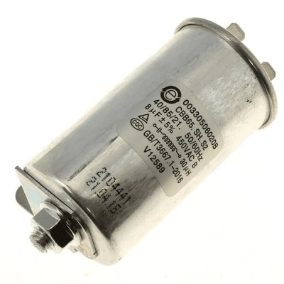 HAIER Condensateur radial CBB65A-1 8,0UF 450 v pour sche-linge 