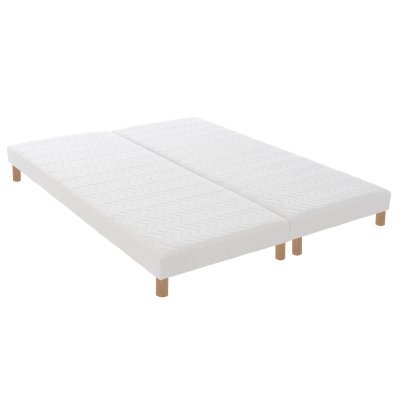 Confort Design Sommiers 2 X 90 X 200 - Tapissier - 12 Lattes Fixes