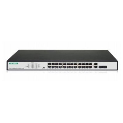 DIGITUS Conmutador poe fast ethernet de 24 DN-95343