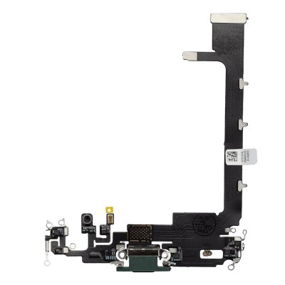 CLAPPIO Connecteur de charge Lightning Clapio pour iPhone 11 Pro Max vert fonc&eacute;