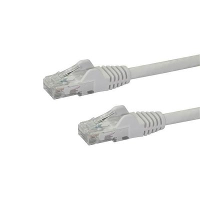 STARTECH Connectique PC >   Connectique PC  0.5m White Snagless Cat6 Patch Cable