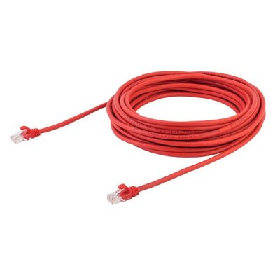 STARTECH.COM Connectique PC > StarTech Startech Connectique PC StarTech 10m Red Snagless Cat5e Patch Cable