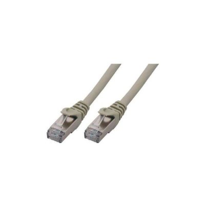 MCL SAMAR Connectique r&eacute;seau  C&acirc;ble r&eacute;seau Cat.6A S/FTP Gris LSZH - 1m