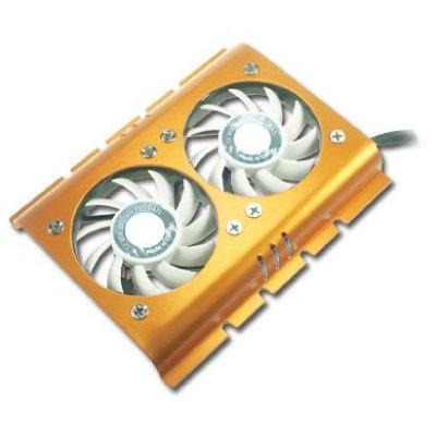 6.13 Connectland VEN-HD-FS02 Double Ventilateur pour Disque dur