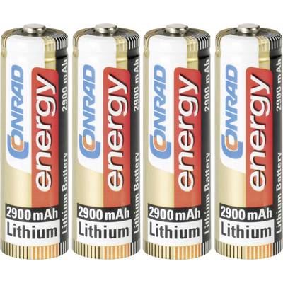 CONRAD ENERGY  - Extreme Power FR6 Pile LR6 (aa) lithium 2900 mAh 1.5 v 4 pc(s)