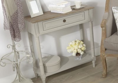 Console Edouard - Amadeus - Gris - Bois