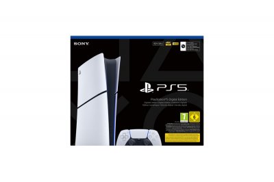Console Sony PS5 Slim Edition Digital ch&acirc;ssis E Blanc 