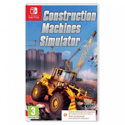 JUST FOR GAMES Construction Machines Simulator Nintendo SWITCH (Code de t&eacute;l&eacute;chargement)