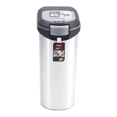 CURVER Conteneur &agrave; croquettes  Metallic - jusqu'&agrave; 20 kg de croquettes