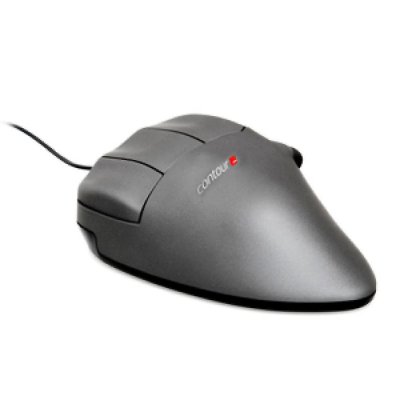 CONTOUR DESIGN Contour Mouse Medium - Souris - pour gauchers - filaire - USB