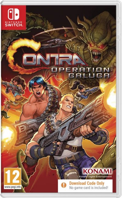 KONAMI Contra : Operation Galuga - Code In A Box
