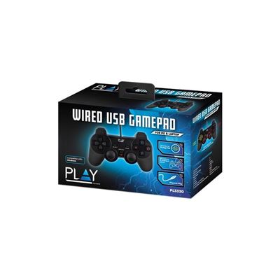 EWENT Contr&ocirc;le des jeux  PL3330 USB 2.0 PS3/PC Noir 