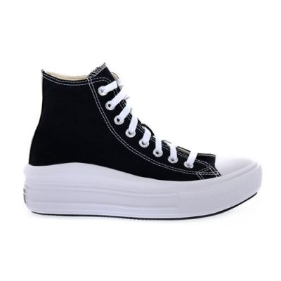 CONVERSE  Chuck Taylor All Star Move Baskets Botte Femme Noir - 37