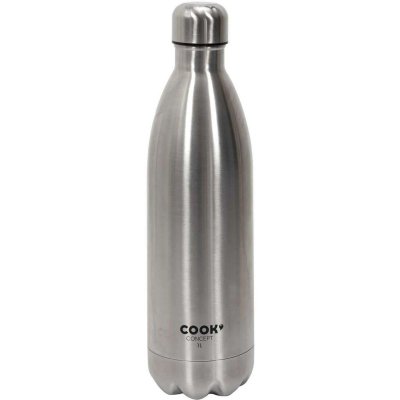 COOK CONCEPT  - KA4973 - Bouteille de Transport Isotherme Inox 1L
