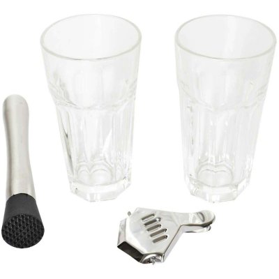 COOK CONCEPT  - Set &agrave; mojito 2 verres et accessoires