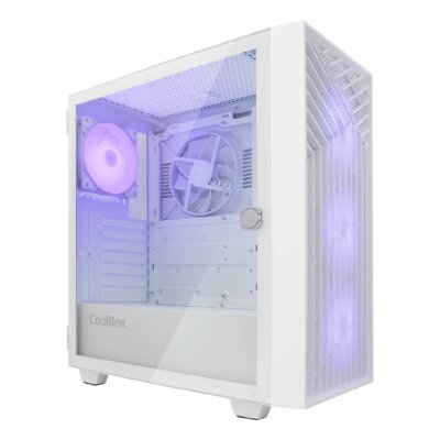 COOLBOX  COO-CHA-GA300W-0 unit&eacute; centrale Tower Blanc - Neuf