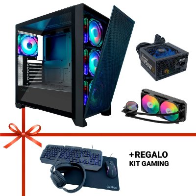 COOLBOX  COO-PACK-GMNG unit&eacute; centrale Bureau Noir 750 W