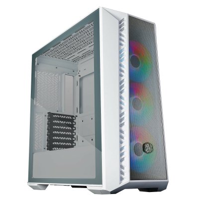 COOLER MASTER  MasterBox 520 Mesh Midi Tower Blanc