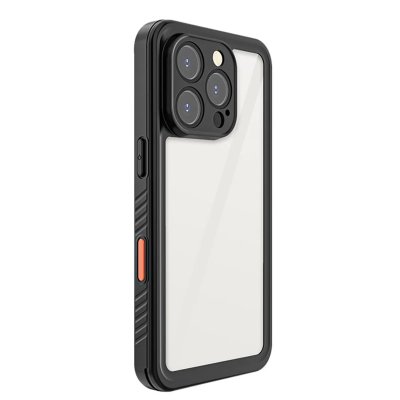 EIGER Coque 360&deg; Avant Arri&egrave;re pour iPhone 16 Pro Max IP68 Ultra Renforc&eacute; Transparent