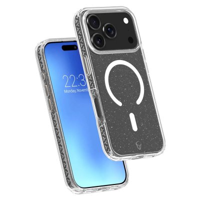 FORCE CASE Coque AIR XTREM MagSafe pour iPhone 17 Pro Antichoc 4m Transparent