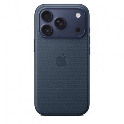 APPLE Coque  en tissage technique avec MagSafe bleu pour iPhone 17 Pro