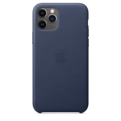 APPLE Coque  iPhone 11 Pro Cuir Bleu nuit