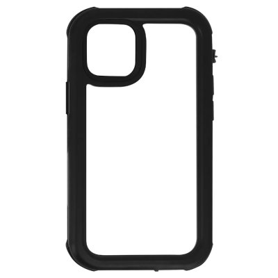 AVIZAR Coque Apple iPhone 12 Mini Polycarbonate rigide Antichoc IP86 &Eacute;tanche Noir