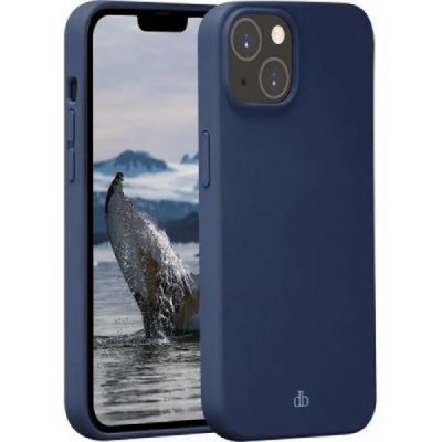 DBRAMANTE1928 Coque Apple iPhone 14 Compatible MagSafe Monaco Bleue  - Neuf