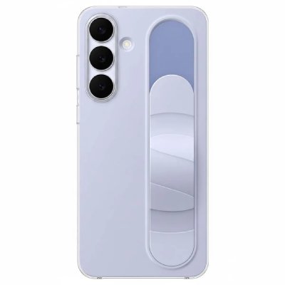 SAMSUNG Coque arri&egrave;re originale Standing Grip  Galaxy S25 FE - Light Blue