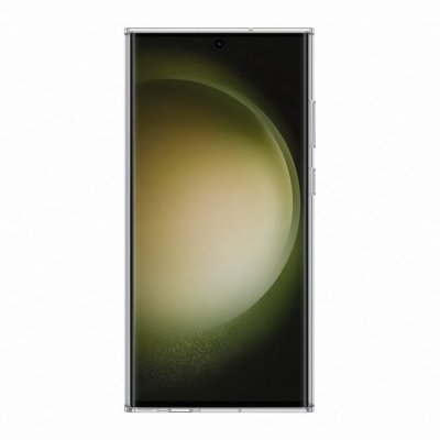 SAMSUNG Coque avec cadran renforc&eacute; pour  Galaxy S23 Ultra 5G Blanc