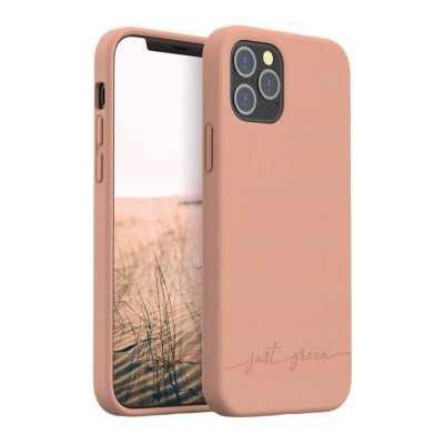 JUST GREEN Coque Biod&eacute;gradable Sand pour iPhone 12 / 12 Pro  - Neuf