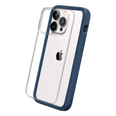 RHINOSHIELD Coque bumper  iPhone 14 Pro Max Bleu