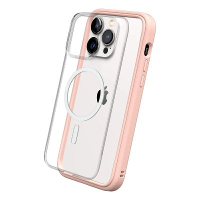 RHINOSHIELD Coque bumper  IPhone 14 Pro Max Mod NX Rose MagSafe