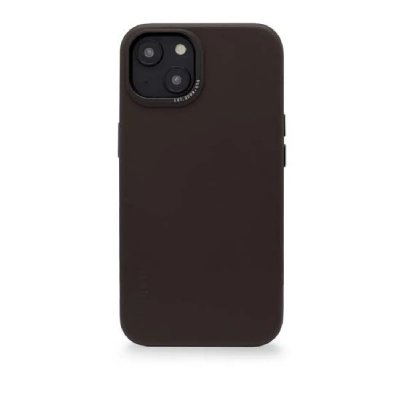 DECODED Coque Coque Compatible avec le MagSafe en cuir pour iPhone 14 Marron