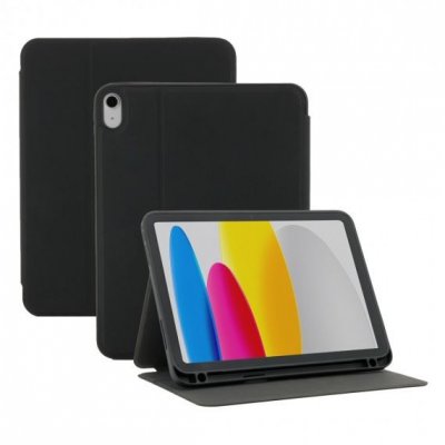 MOBILIS Coque de protection &agrave; rabat  Element Noir pour Samsung Galaxy Tab A11 8.7
