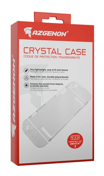 AZGENON Coque de protection  CC50 Transparent pour Nintendo Switch 2 