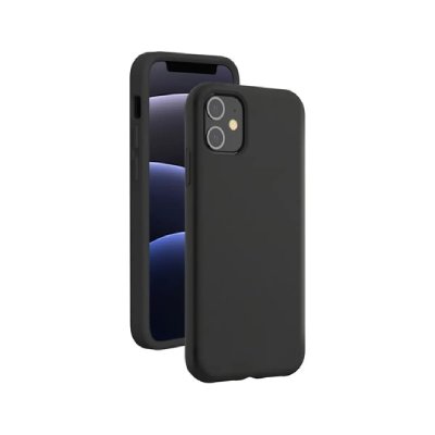 BIGBEN CONNECTED Coque de Protection Silicone Soft Touch Iphone 12 / Iphone 12 Pro Noir