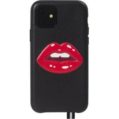 ARTEFAKT Coque en cuir rigide  collection Bastille pour IPhone 11 Noir