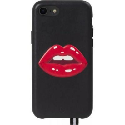 ARTEFAKT Coque en cuir rigide collection Bastille Noir pour IPhone 7/8/SE 2020