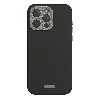 MOSHI Coque en Cuir Slim pour iPhone 15 Pro Compatible MagSafe Noir - Neuf
