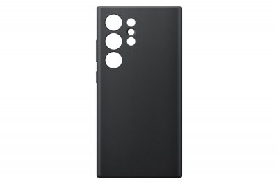SAMSUNG Coque en cuir vegan Designed for  Galaxy S24 Ultra Noir