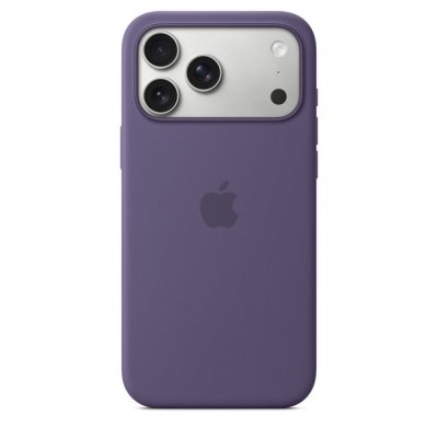 APPLE Coque en silicone avec MagSafe pour iPhone 17 Pro Max - Brume violette