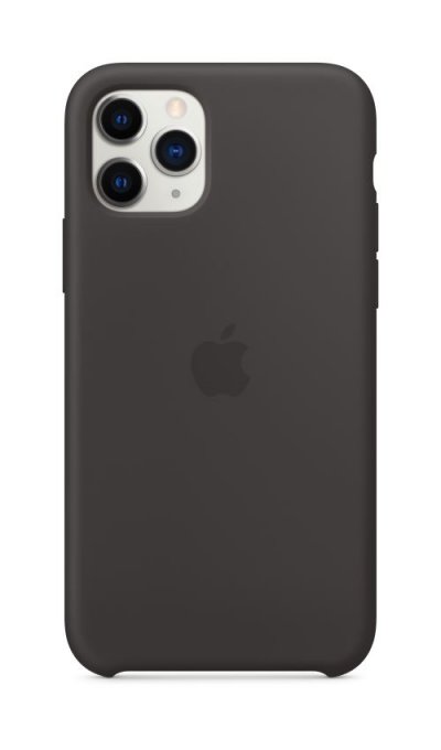 APPLE Coque en silicone pour iPhone&nbsp;11 Pro Noir