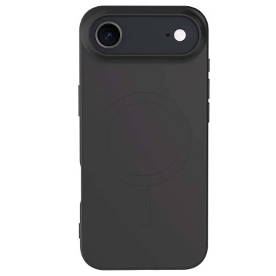 BIGBEN CONNECTED Coque en Silicone pour iPhone Air Compatible MagSafe Antichoc Noir